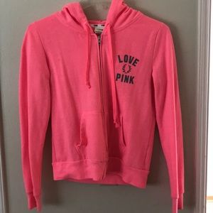 Hot pink VS “LOVE PINK” jacket